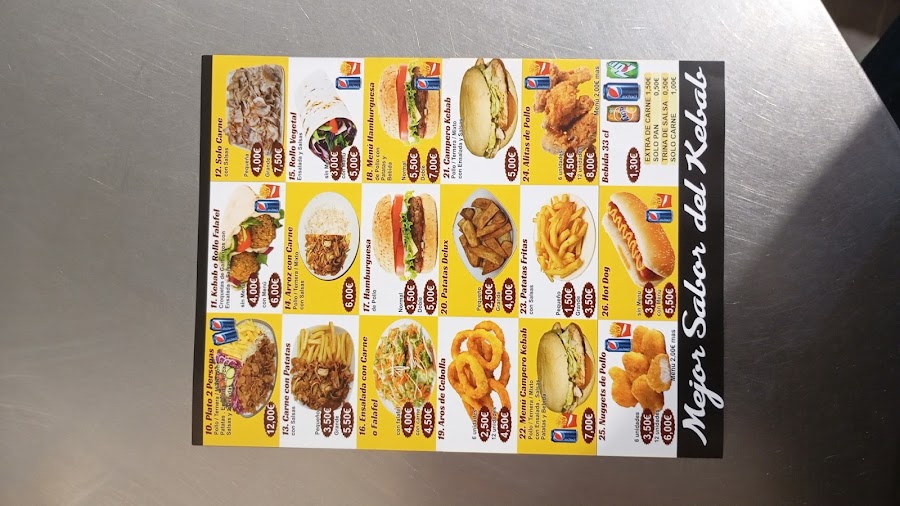 Doner kebab El Rubio